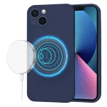 iPhone13 - Hátlap tok MagSafe - kék - Techsuit SoftFlex