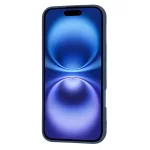 iPhone16 - Hátlap tok - sötétkék - Techsuit SoftFlex