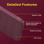 iPhone16 Pro - Hátlap tok MagSafe - fekete - Techsuit Magic Shield