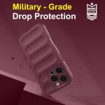 iPhone16 Pro - Hátlap tok MagSafe - fekete - Techsuit Magic Shield