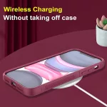 iPhone16 Pro - Hátlap tok MagSafe - fekete - Techsuit Magic Shield