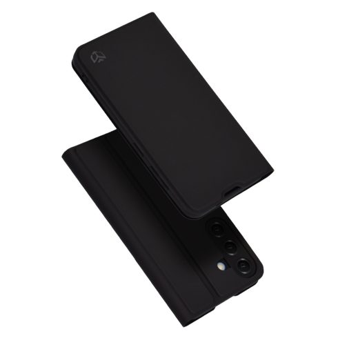 Techsuit - Magskin Book Notesz tok - SAMSUNG  S25 - Black (fekete)