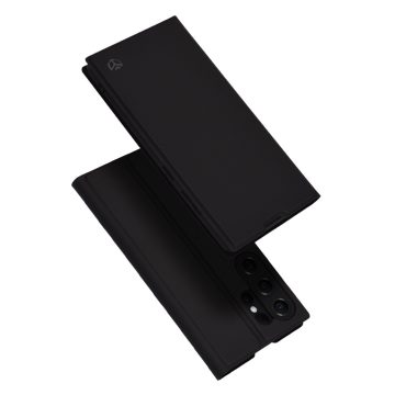   Techsuit - Magskin Book Notesz tok - SAMSUNG  S25 Ultra - Black (fekete)