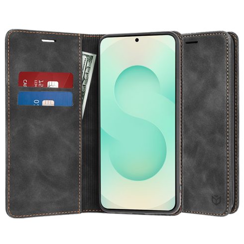 Tok szilikon, SAMSUNG S25 Plus Techsuit Confy Cover (fekete)