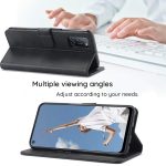 Techsuit - Diary Book Notesz tok - SAMSUNG  S25 Ultra - Black (fekete)