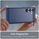Techsuit - Carbon Szilikon tok - SAMSUNG  S25 Plus - Blue (kék)