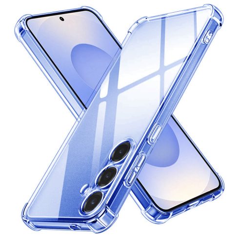 Techsuit - Shockproof Clear Silicone - Samsung Galaxy S25 - (átlátszó)