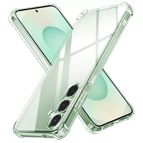 Techsuit - Shockproof Clear Szilikon tok - SAMSUNG  S25 Plus - (átlátszó)