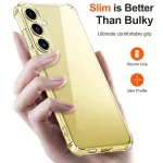Techsuit - Shockproof Clear Szilikon tok - SAMSUNG  S25 Plus - (átlátszó)