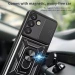 Techsuit - CamShield tok - SAMSUNG  S25 Plus - Black (fekete)