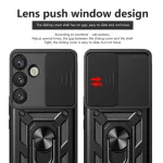 Techsuit - CamShield tok - SAMSUNG  S25 Plus - Black (fekete)