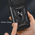 Techsuit - CamShield tok - SAMSUNG  S25 Plus - Black (fekete)
