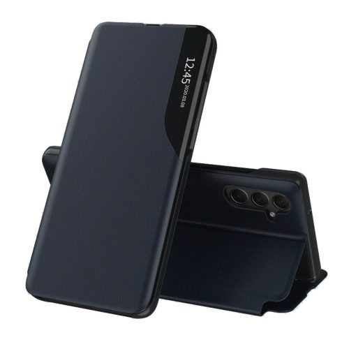 Techsuit - eFold Series Notesz tok - SAMSUNG  S25 - Dark Blue (kék)