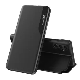 Samsung S25 Plus - Notesz tok - fekete - Techsuit eFold