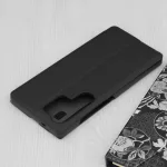 Samsung S25 Plus - Notesz tok - fekete - Techsuit eFold