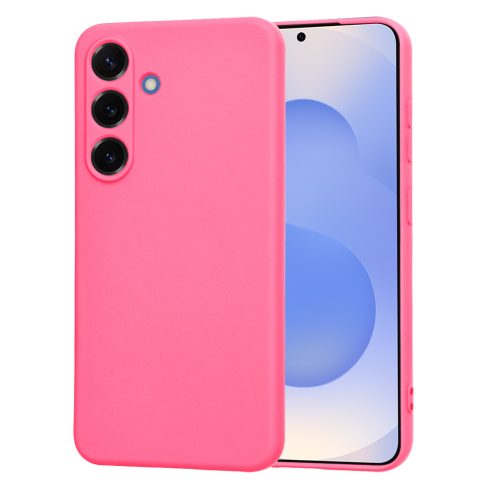 Techsuit - SoftFlex tok - SAMSUNG  S25 - Hot Pink (rózsaszín)