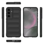 Samsung S25 Plus - Hátlap tok - fekete - Techsuit Magic Shield