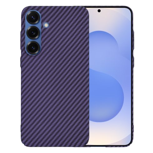 Techsuit - Carbonite FiberShell tok - SAMSUNG  S25 - Purple (lila)