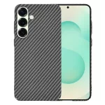 Techsuit - Carbonite FiberShell tok - SAMSUNG  S25 Plus - Black (fekete)