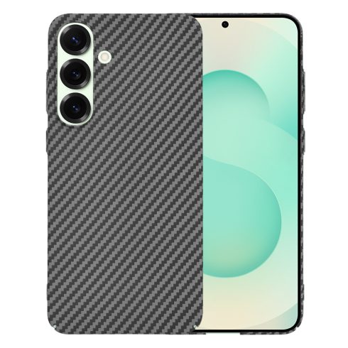 Techsuit - Carbonite FiberShell tok - SAMSUNG  S25 Plus - Black (fekete)