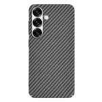 Techsuit - Carbonite FiberShell tok - SAMSUNG  S25 Plus - Black (fekete)