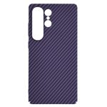 Techsuit - Carbonite FiberShell tok - SAMSUNG  S25 Ultra - Purple (lila)