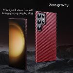 Techsuit - Carbonite FiberShell tok - SAMSUNG  S25 Ultra - Purple (lila)