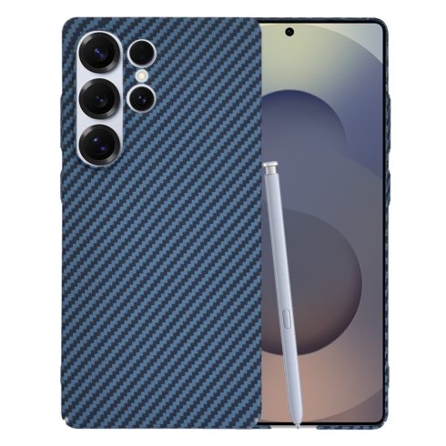 Techsuit - Carbonite FiberShell tok - SAMSUNG  S25 Ultra - Cyan (kék)