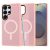 Techsuit - HaloFrost MagSafe tok - SAMSUNG  S25 Ultra - Pink (rózsaszín)