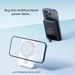 Powerbank - MagSafe - 5000 mAh - rózsaszín - Vention - FHSP0