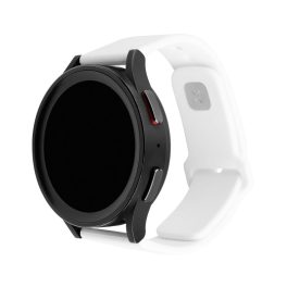  Fixed - Silicone Sporty Strap Set 22mm - Huawei Watch GT 2 (46mm)/GT 2 Pro/GT 3 Pro (46mm)/Ultimate, Xiaomi Watch S1 - White (fe