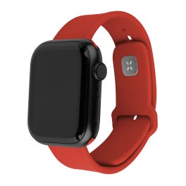   Fixed - Silicone Sporty Strap Set 35mm - Apple Watch 1/2/3/4/5/6/7/8/9/10/SE/SE 2/Ultra/Ultra 2 (42/44/45/46/49mm) - Red (piros)