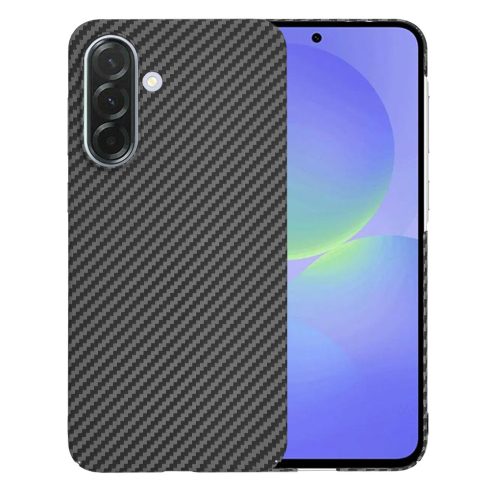 Techsuit - Hátlap tok - Carbonite FiberShell - Samsung Galaxy A36 5G - Black (fekete)