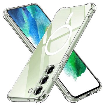   Samsung S21 FE 5G - Hátlap tok - Magsafe (átlátszó) - Shockproof Clear  - T