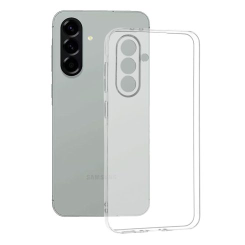 Techsuit - Hátlap tok - Clear Szilikon - Samsung Galaxy A56 5G - (átlátszó)