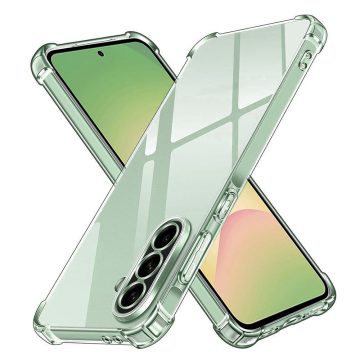   Techsuit - Shockproof Clear Szilikon tok - Samsung Galaxy A56 5G - (átlátszó)