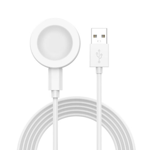 Techsuit - SmartWatch Wireless Töltő kábel (THC2) - for Huawei Watch GT5 Pro/GT5 /4/4 Pro/Ultimate/GT3 SE/Buds - White (fehér)
