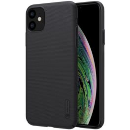   iPhone11 - Hátlap tok - fekete - Nillkin Super Frosted Shield