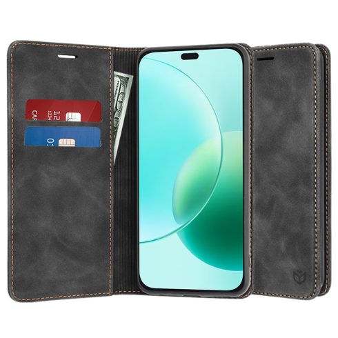Techsuit - Confy Cover tok - Honor 400 Lite - Black (fekete)