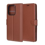 Techsuit - Leather Folio tok - Honor 400 Lite - Brown (barna)