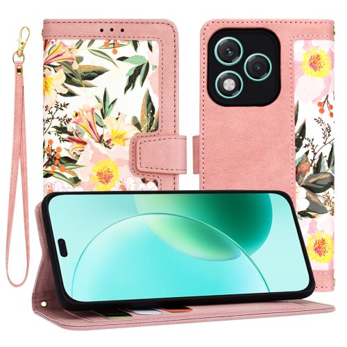 Techsuit - FlipCraft tok - Honor 400 Lite - Sweetheart Pink (rózsaszín)