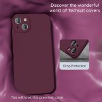 Techsuit - SoftFlex tok - Honor 400 Lite - Plum Red (piros)