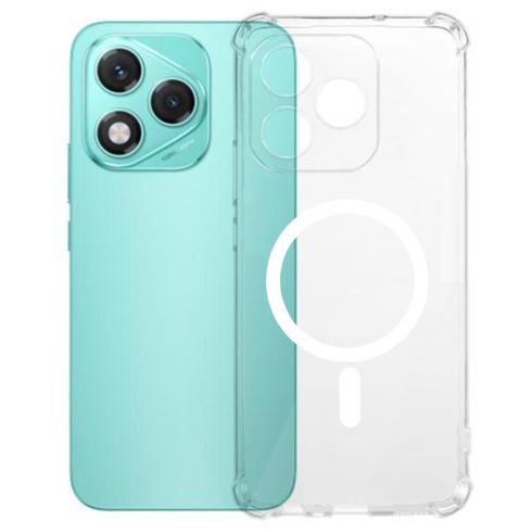 Techsuit - Shockproof Clear Szilikon MagSafe tok - Honor 400 Lite - (átlátszó)