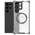 Techsuit - HoneyComb Shield MagSafe tok - Samsung S25 Ultra - White (fehér)