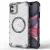 Techsuit - HoneyComb Shield MagSafe tok - iPhone 11 - White (fehér)