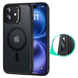   ESR - Classic Hybrid HaloLock tok - iPhone 16 - Frosted Black (fekete)