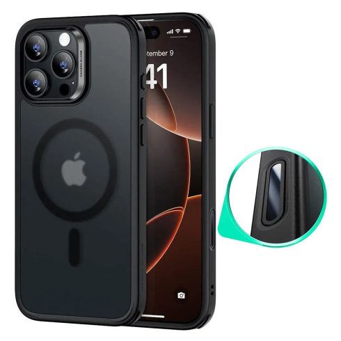 ESR - Classic Hybrid HaloLock tok - iPhone 16 Pro - Frosted Black (fekete)