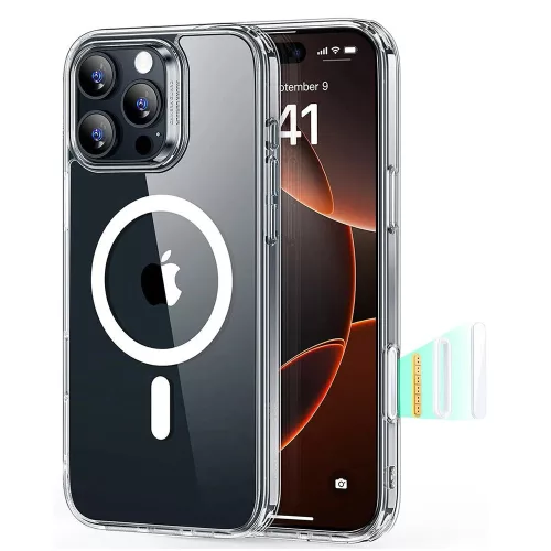 ESR - Classic Hybrid HaloLock tok - iPhone 16 Pro Max - (átlátszó)