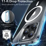 ESR - Classic Hybrid HaloLock tok - iPhone 16 Pro Max - (átlátszó)