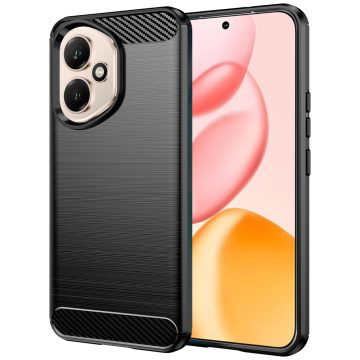 Techsuit - Carbon Szilikon tok - Honor 400 - Black (fekete)